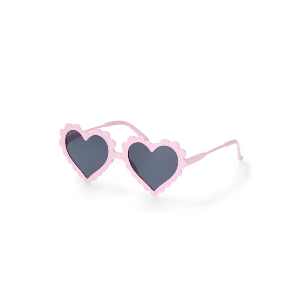 💣♡Wonder Nation Heart Shaped Sunglasses with Quilted Case